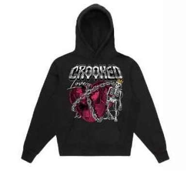 Buy Crooked Love Hoodie Online Profile Picture