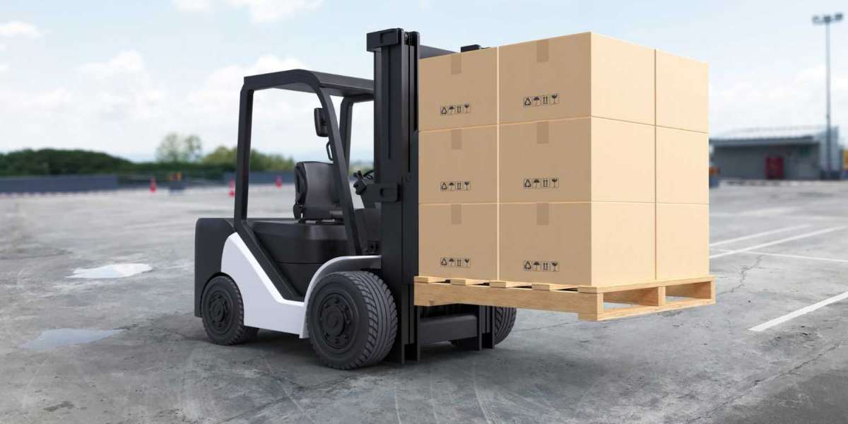 A forklift is a type of transport equipment