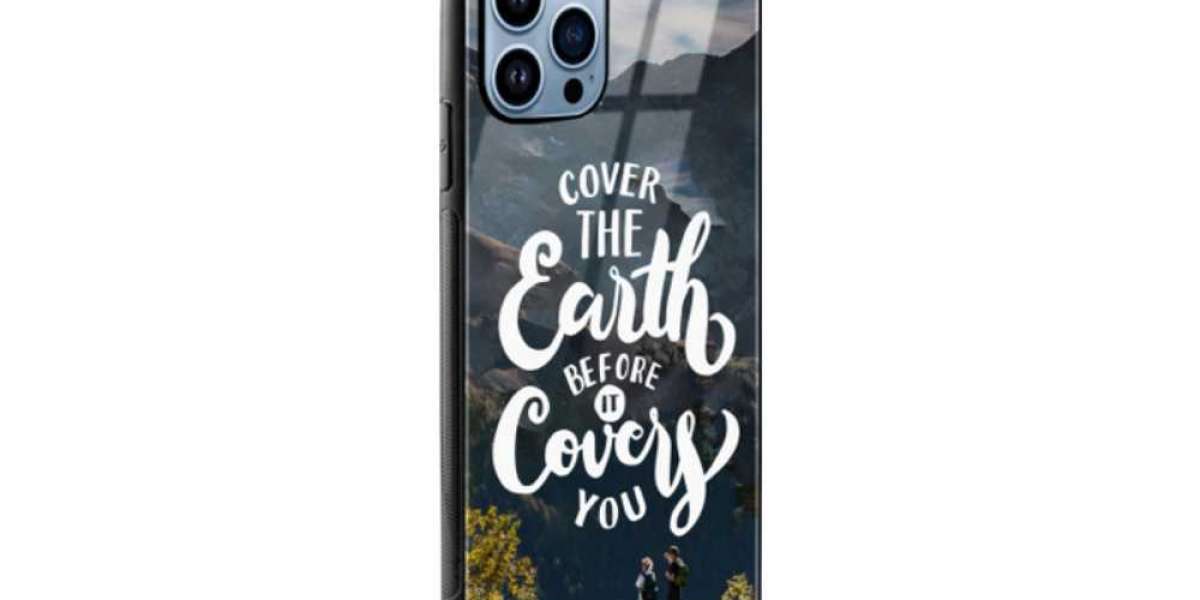 Buy Travel Quote Glass Case Phone Cover For iPhone 14 Pro