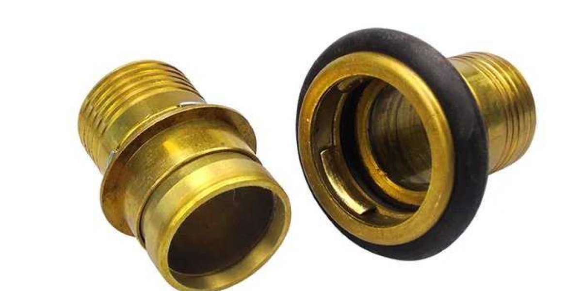 Manufacturing process of brass machino fire hose coupling