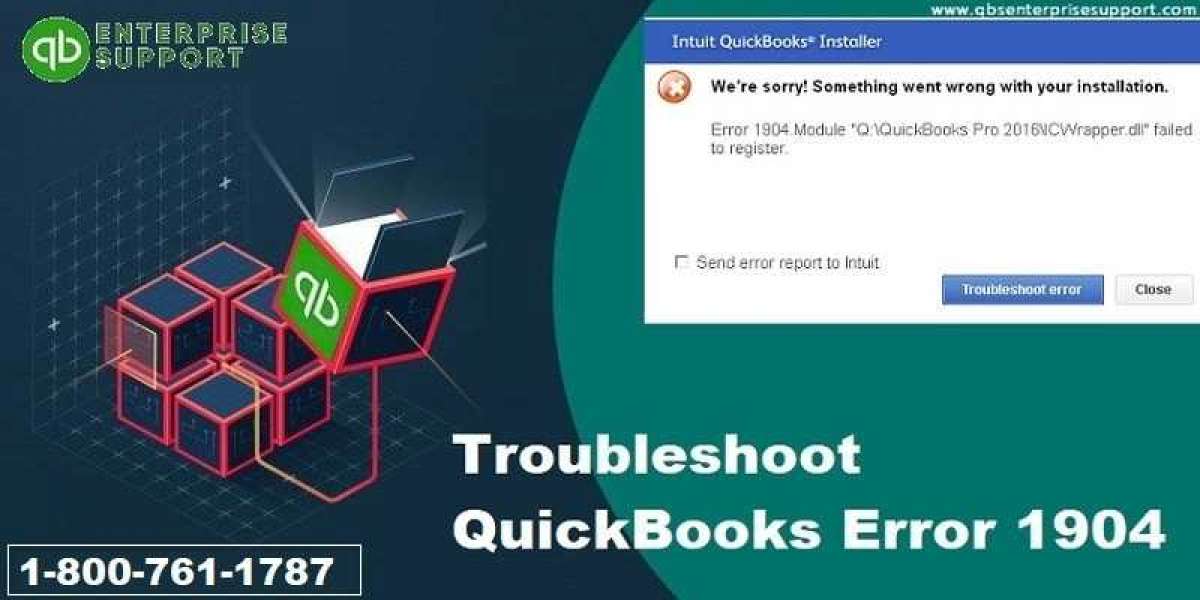 Resolve QuickBooks Install Error 1904 (Registration Failed)