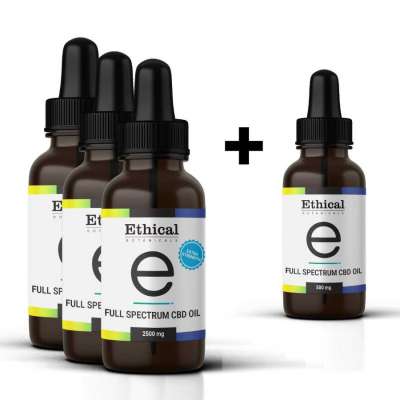 90-Day Supply Pack | Full Spectrum CBD Oil | Ethical Botanicals Profile Picture