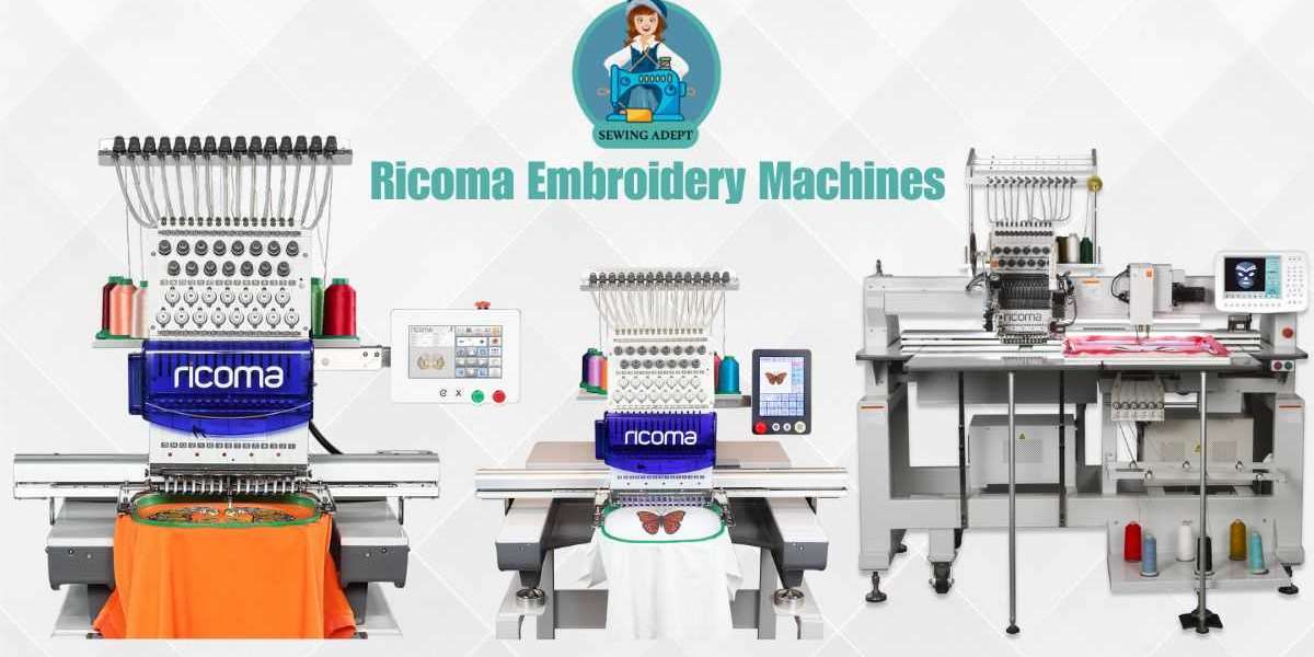 The Excellence of Ricoma Embroidery Machines