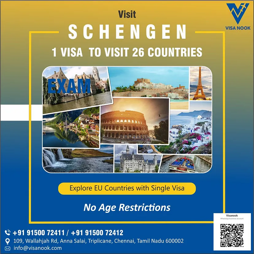 Schengen Visa and Consultancy in Chennai  | Zupyak