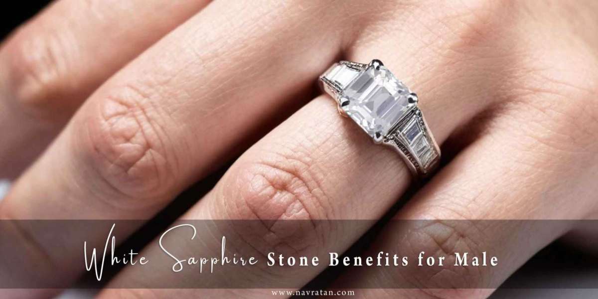 White Sapphire Stone Benefits for Male