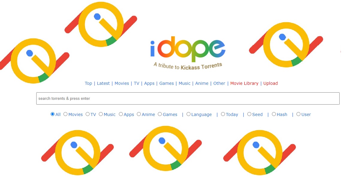 IDope 2024 | A Torrent Search Engine That Doesn't Track You