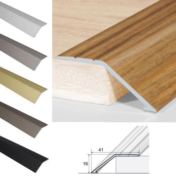 Anti-Slip Aluminium Door Thresholds Ramp Self Adhesive - Floor Safety Store