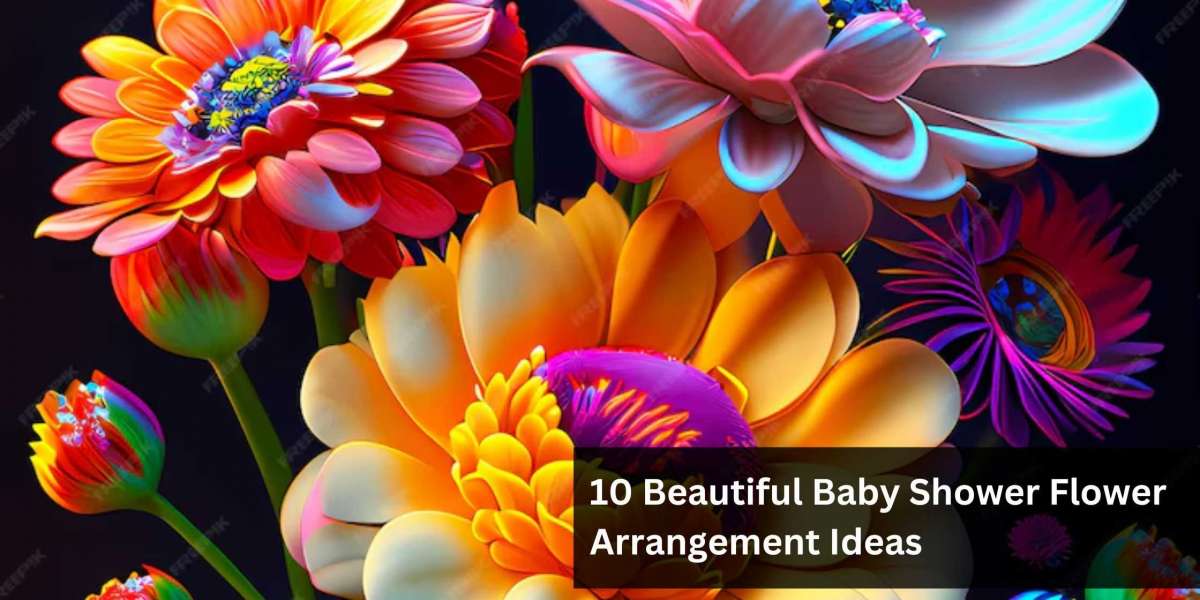 10 Beautiful Baby Shower Flower Arrangement Ideas