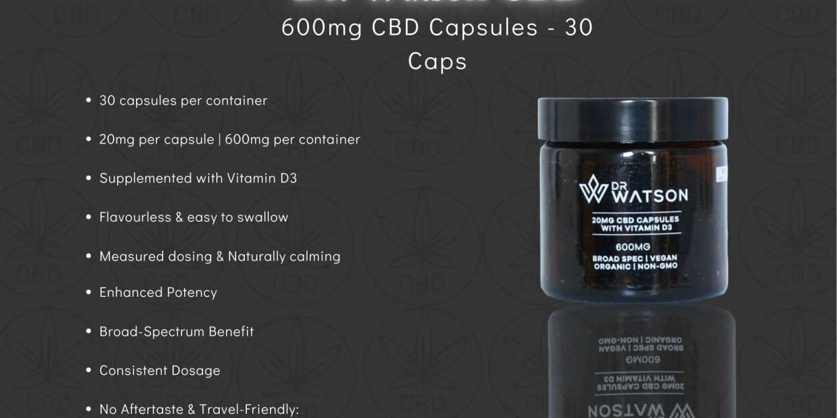 Dr. Watson CBD Oil: Trusted Quality and Potency for Your Wellness Routine