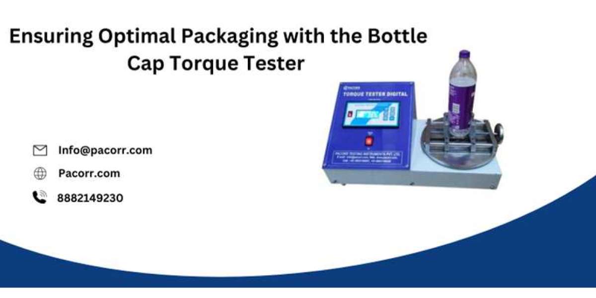 Bottle Cap Torque Tester a Vital Tool for Ensuring Proper Cap Sealing